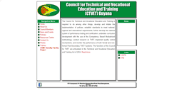 Desktop Screenshot of ctvet.org.gy